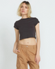 Volcom Lil Baby Tee Womens Bone