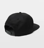 Volcom Quarter Evo Twill Hat Black Snapback