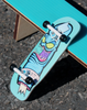 Teak Pro Gen2 Gnarly Bite Box Shape Fingerboard Complete Blue 33.3mm