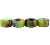 Teak Apex Fingerboard Wheels Slim Bowl Orange Swirl 61D