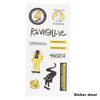 Blackriver X Raviollie Pro Fingerboard Deck Yellow 33.3mm Classic 7ply PowerPop