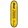 Real Mason Shapecode Skateboard Deck Yellow Black 8.28x14.12WB