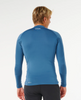 Rip Curl Waves UPF Performance Longsleeve Rashguard Bluefin