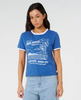 Rip Curl Island Time Slub Tshirt Vintage Navy