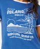 Rip Curl Island Time Slub Tshirt Vintage Navy