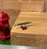 Social Team Pro Fingerboard Trucks Red Chrome 36mm