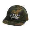 Baker Arch Logo Trucker Hat Camo Snapback