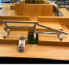 BlueRiver Rails Flat Down Twisted Rail Grey 15inch
