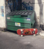 FutureBoundPrints The Dumpster Green 4x5.5in