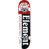 Element Section Skateboard Complete Black Red White 7.37