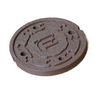 FutureBoundPrints Manhole Covers 2pack Brown 2 inch