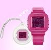 GSHOCK Baby G BGD10K-4 White Pink Onesize