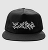Zero Less Than Zero Hat Black White Snapback