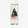 Zero Pleasures Death Skateboard Deck Silver Black 8.5x14.5WB