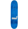 Zero Sheckler Sig Bold Skateboard Deck White Grey 8.25x14.25WB