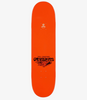 Zero Graveyard Medusa Skateboard Deck Burnt Orange 8.25x14.25WB