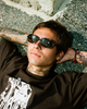 Crap Dream Cassette Sunglasses Luna Tortoise Olive