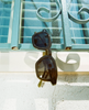 Crap No Wave Polarized Sunglasses Seaweed Smoke