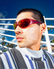 Crap Warp Zone Sunglasses Cherry Red
