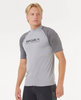 Rip Curl SS Shock UPF Tshirt Mens Grey Marle