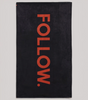 Follow Normal Towel Black One Size