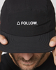 Follow Tech Dad Cap Black Adjustable Clip