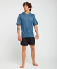 Rip Curl SS Stack UPF Tshirt Mens Navy Marle