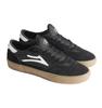 Lakai Cambridge Suede Shoes Black White Gum