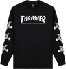 THRASHER MAG LOGO GOAT LONGSLEEVE S-BLACK