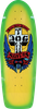 DOGTOWN BULL DOG OG 70S CL. SKATEBOARD DECK-10X29.6 FLO.YEL/GRN