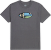 ALIEN WORKSHOP ALIEN OVAL SS TSHIRT L-GREY