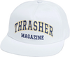 THRASHER DROPOUT HAT ADJ-WHITE