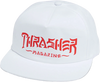 THRASHER THRASH AND DESTROY HAT ADJ-WHITE