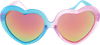 HAPPY HOUR HEART ONS SUNGLASSES SPLIT PERSONALITY