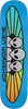 ALIEN WORKSHOP RGB SPECTRUM SKATEBOARD DECK-8.25 BLUE