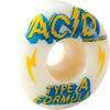 ACID TYPE A POWER 53mm 99a BLUE/WHT WHEELS SET