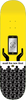 ALIEN WORKSHOP SELF SKATEBOARD DECK-8.5 YELLOW