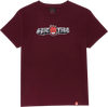SPITFIRE OLD E DROP BIGHEAD YTH SS L-MAROON/RD/BLK/WT