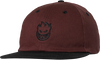 SPITFIRE LIL BIGHEAD HAT ADJ-BURGUNDY/BLK