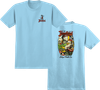 ANTI HERO JALOPI YARDBIRD SS TSHIRT M-HEATHER LIGHT BLUE