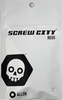 SCREW CITY REGS ALLEN HARDWARE SET 1" BLACK