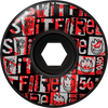 SPITFIRE 80HD RANSOM RADIAL FULL 56MM BLK WHEELS SET
