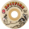 SPITFIRE TODD F4 99A RUDE AWAKING 53.5MM WHEELS SET