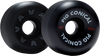 PIG CONICAL 55MM 99A BLACK WHEELS SET
