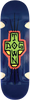 DOGTOWN SPRAY CROSS LOOSE TRUCKS SKATEBOARD DECK9.5x32.31 BLUE DIP