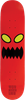 TOY MACHINE MONSTER FACE MINI SKATEBOARD DECK-7.38 RED