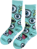 HEROIN MUTANT CREW SOCKS ICE BLUE