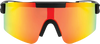 CHPO LUCA SUNGLASSES BLACK/RED MIRROR