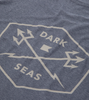 Dark Seas No Sweat SS Tshirt Navy Heather
