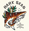 Dark Seas Ginther Knit Hoodie Moss White